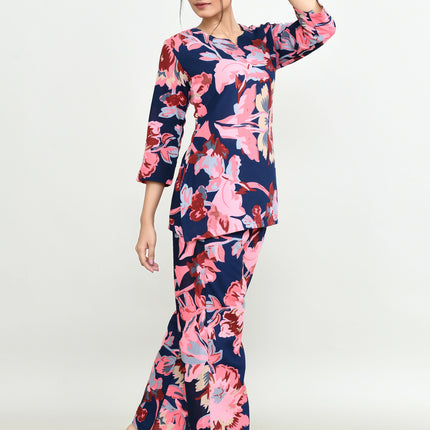 Joban Fashion Beautiful N.Blue & Pink Cotton Cod Set