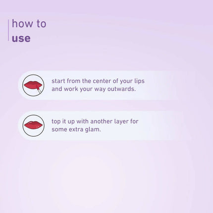 Plum Glassy Glaze Lip Lacquer 3-in-1 Lipstick + Lip Balm + Gloss 10 Pinot Passion