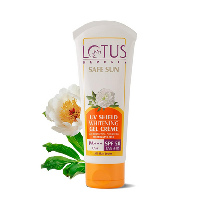 Lotus Herbals UV Shield Whitening Gel Creme