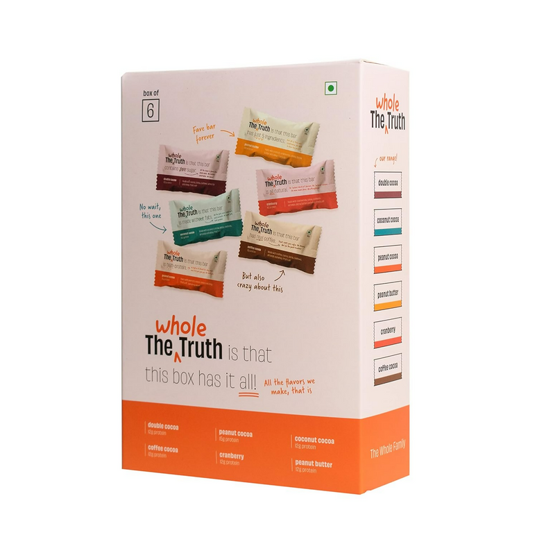 The Whole Truth Protein Bars All-in-One