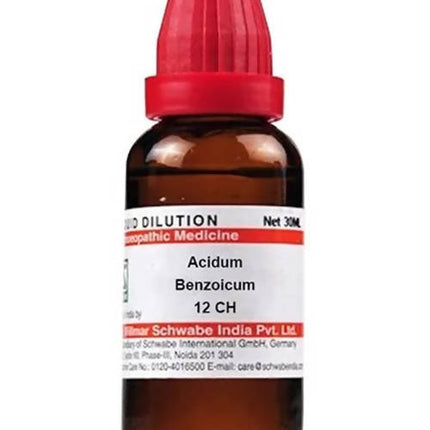 Dr. Willmar Schwabe India Acidum Benzoicum Dilution