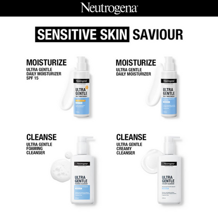 Neutrogena Ultra Gentle Daily Face Moisturizer With SPF 15