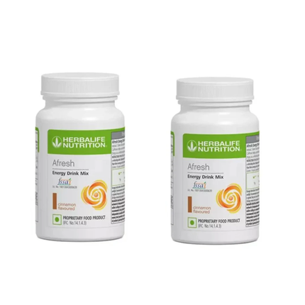 HERBALIFE AFRESH CINNAMON DRINK MIX (50G) - PACK OF 2