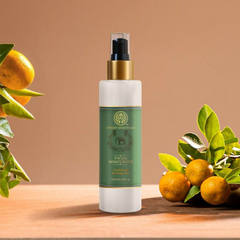 Forest Essentials Hydrating Facial Moisturiser with SPF 25 - Sandalwood & Orange Peel