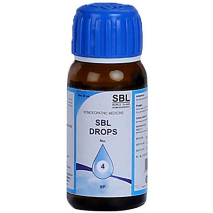 SBL Homeopathy Drops No. 4