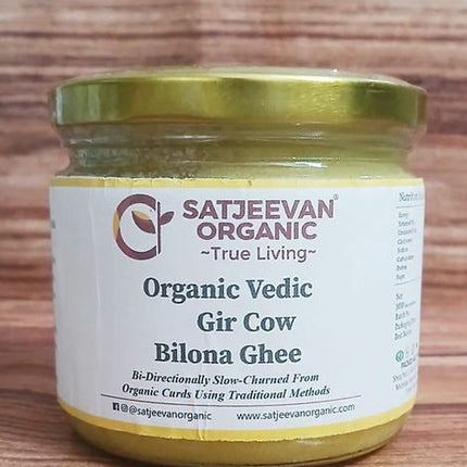 Satjeevan A2 Gir Cow Bilona Ghee | Pure A2 Gir Cow Bilona Ghee | 100% Gir Cow Ghee | Traditional Cow Ghee