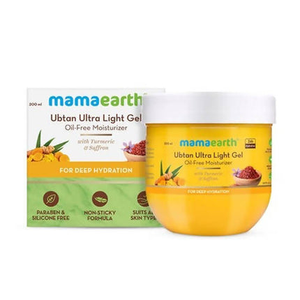 Mamaearth Ubtan Ultra Light Gel Oil-Free Moisturizer