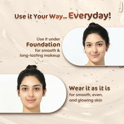 Mamaearth Glow Pore Blurring Primer With Vitamin C & Turmeric