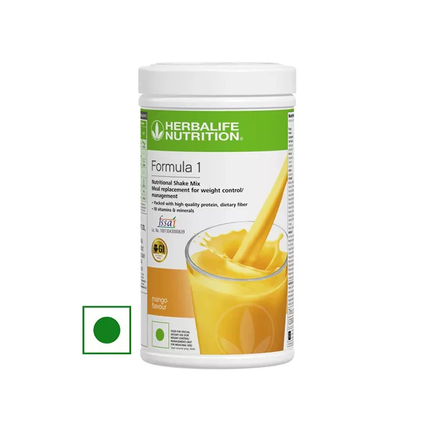 HERBALIFE FORMULA 1 NUTRITIONAL SHAKE MIX, MANGO (500G)
