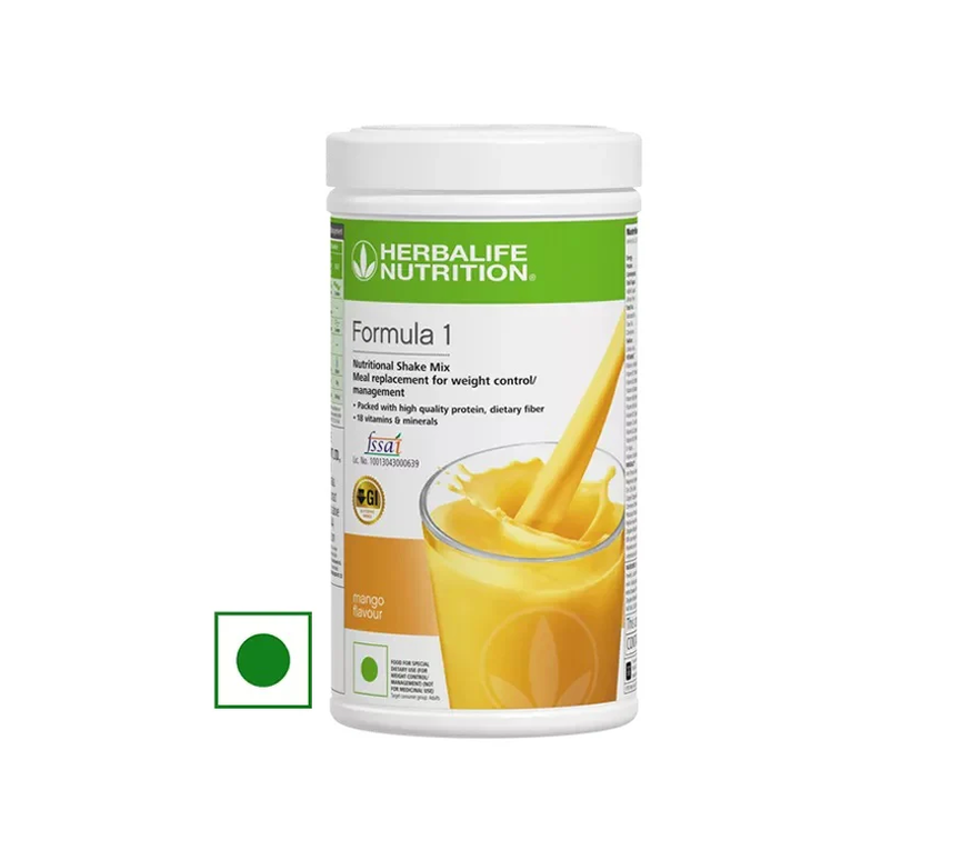 HERBALIFE FORMULA 1 NUTRITIONAL SHAKE MIX, MANGO (500G)