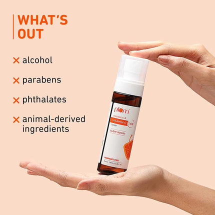 Plum 1.5% Vitamin C Toner with Mandarin for Glowing Skin