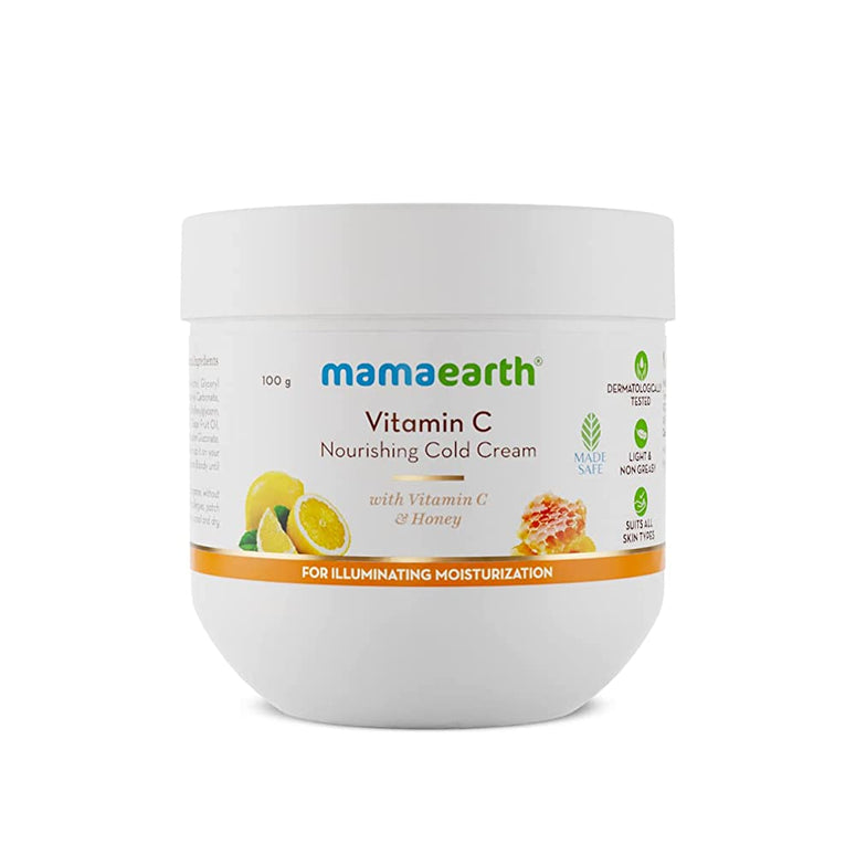 Mamaearth Vitamin C Nourishing Cold Cream with Vitamin C & Honey