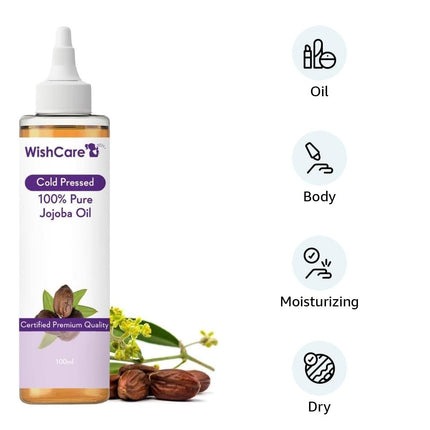Wishcare 100% Pure Cold Pressed Jojoba Oil