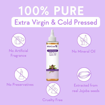 Wishcare 100% Pure Cold Pressed Jojoba Oil