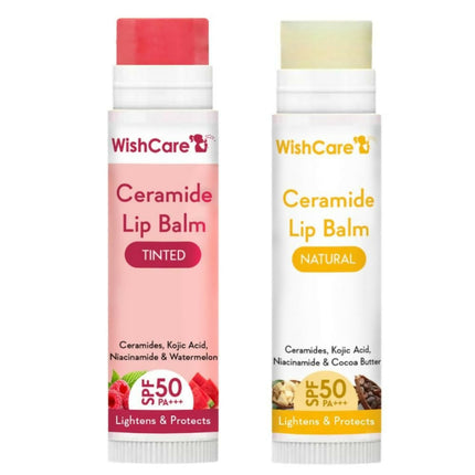 Wishcare Lip Balm Combo - Tinted SPF 50+++ & Natural