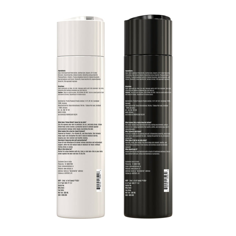 Detoxie Body Lotions Urban Shield & Wellness