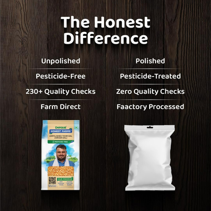 DeHaat Honest Farms Unpolished Toor Dal
