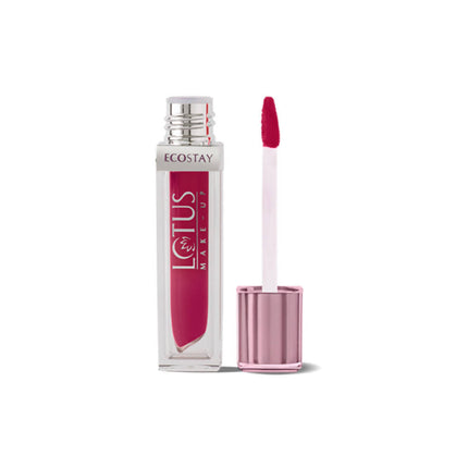 Lotus Make-Up Ecostay Matte Lip Lacquer - Rose Bloom (4 Gm)