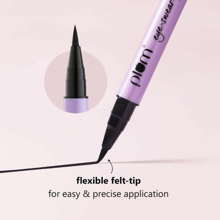 Plum Eye-Swear-By Eyeliner Pen - 01 Black