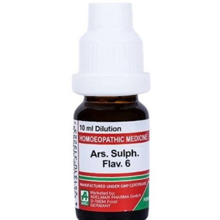 Adel Homeopathy Ars Sulph Flav Dilution