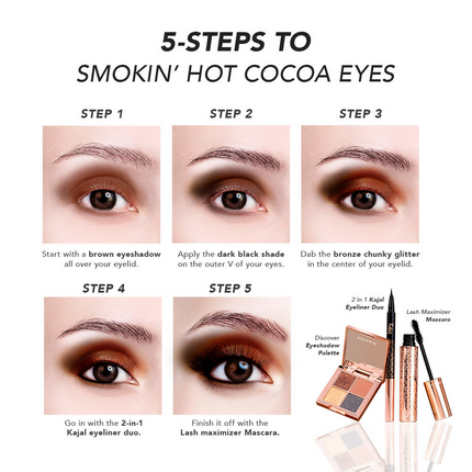 Kay Beauty Intense Black 24H Kajal Eyeliner Duo