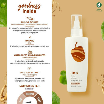 Plum Ginseng Fall Rescue Scalp Serum