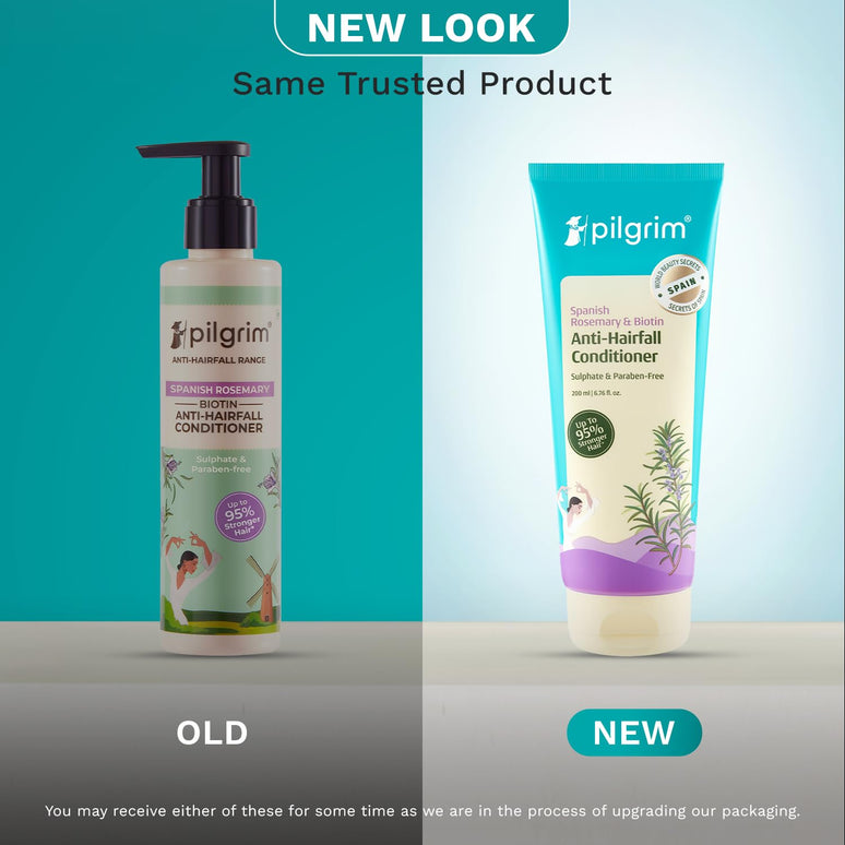 Pilgrim Spanish Rosemary & Biotin Anti Hairfall Conditioner For Reducing Hair Loss & Breakage