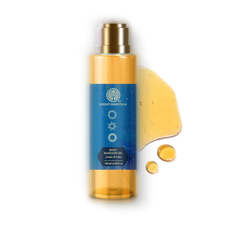 Forest Essentials Body Massage Oil Jasmine & Loban