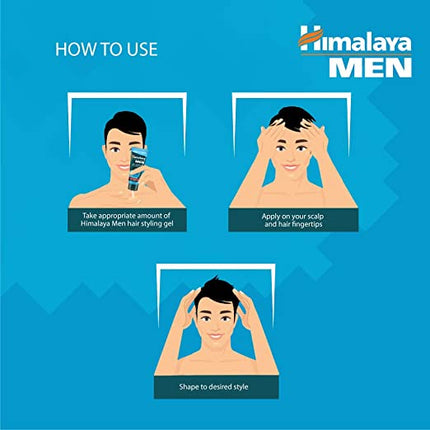 Himalaya Men Anti-Dandruff Styling Gel - Strong