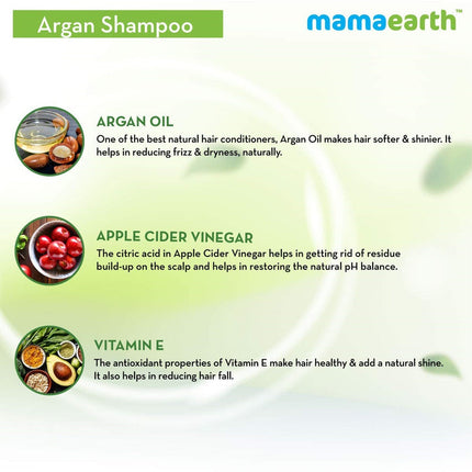 Mamaearth Argan Shampoo & Conditioner Combo - Limited Time Offer