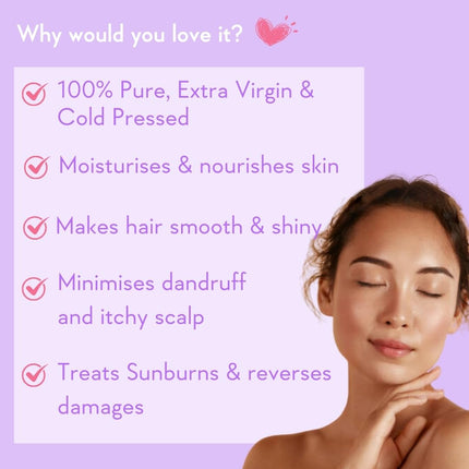 Wishcare 100% Pure Cold Pressed Jojoba Oil