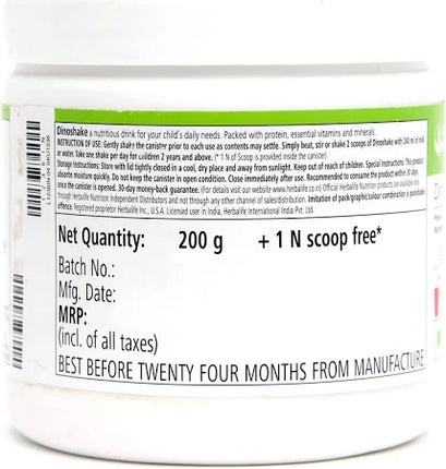 HERBALIFE DINOSHAKE STRAWBERRY (200G)