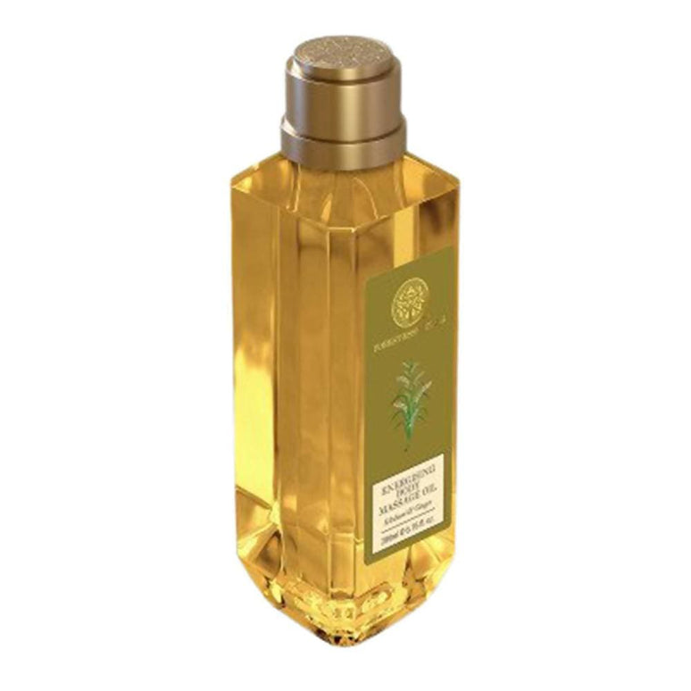 Forest Essentials Energising Body Massage Oil Khubani & Ginger