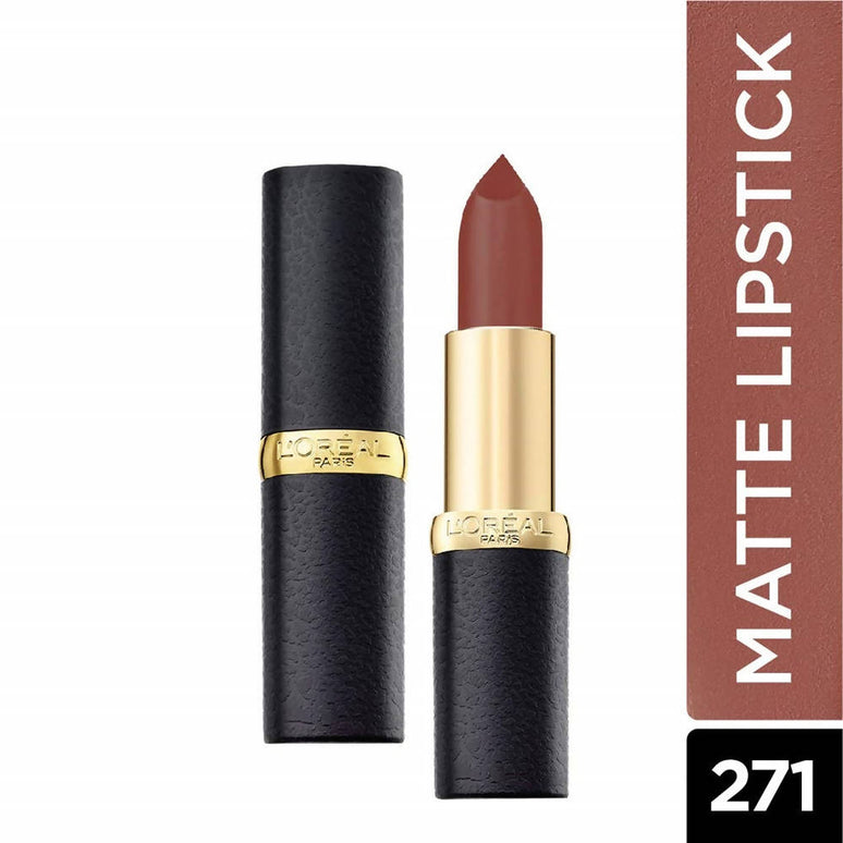 L'Oreal Paris Color Riche Moist Matte Lipstick - 271 Divine Mocha