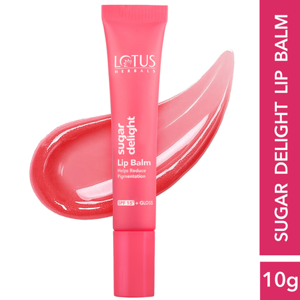 Lotus Herbals Lip Balm With SPF 15 - Sugar Delight