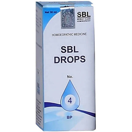 SBL Homeopathy Drops No. 4