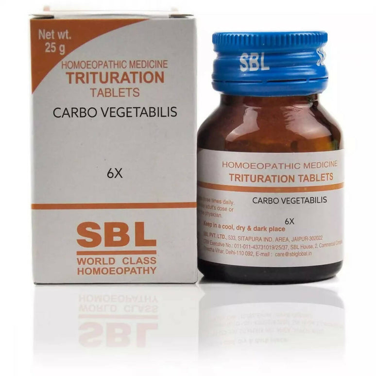 SBL Homeopathy Carbo Vegetabilis Trituration Tablets