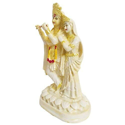 Fabzone Resin Lord Radha Krishna Statue