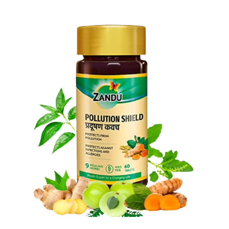 Zandu Pollution Shield Tablets
