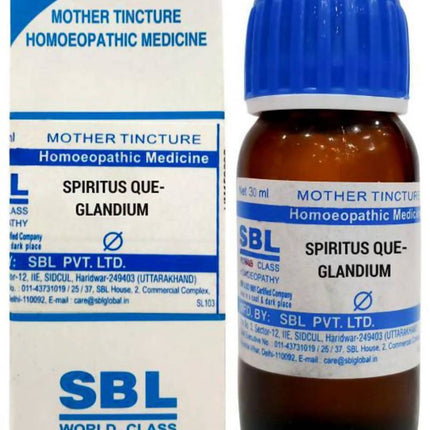 SBL Homeopathy Spiritus Que-Glandium Mother Tincture Q
