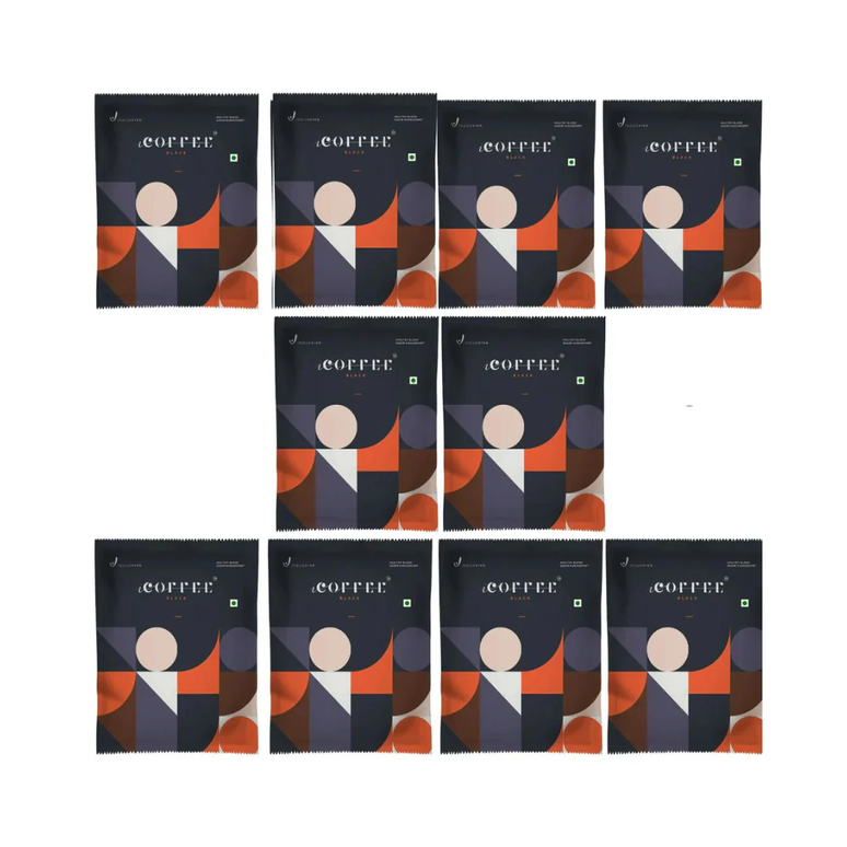 INDUS VIVA I COFFEE BLACK (10N X 10G) - 10 SACHETS