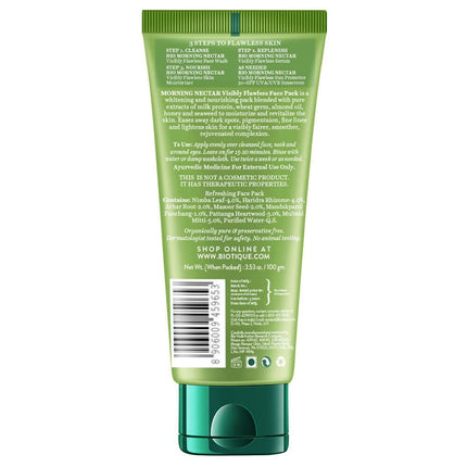 Biotique Bio Morning Nectar Visibly Flawless Face Pack