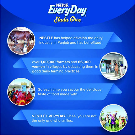 Nestle Everyday Shahi Ghee with Rich Aroma & Granular Texture