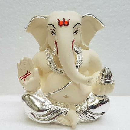 Gold Art India Ceramic Ganesh Idol
