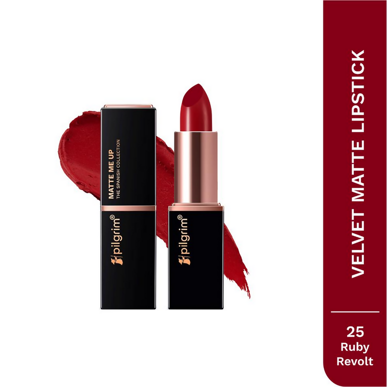 Pilgrim Matte Me Up! Bullet Lipstick - 25 Ruby Revolt