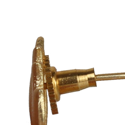 Joban Fashion Women Matte Gold Brass Jhumka