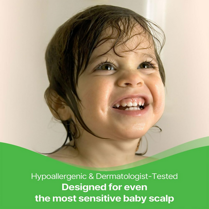 Herby Angel Baby Shampoo - Gentle Baby Hair Care & Cleanser