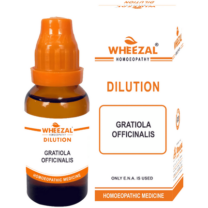 Wheezal Homeopathy Gratiola Officinalis Dilution