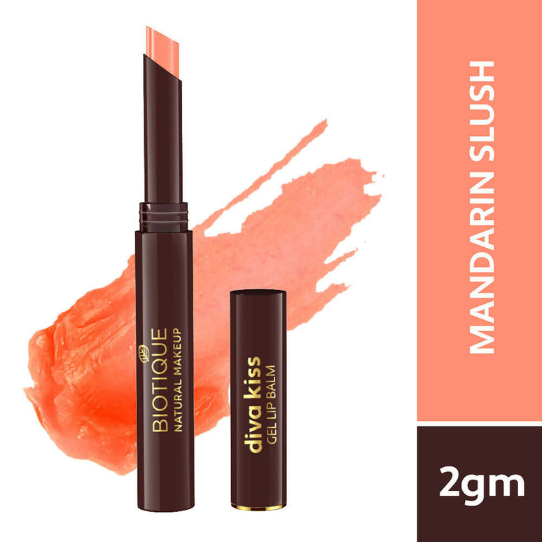Biotique Diva Kiss Gel Lip Balm - Mandarin Hurricane -P204