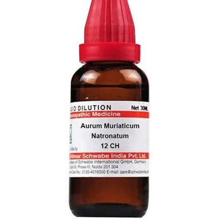 Dr. Willmar Schwabe India Aurum Muriaticum Natronatum Dilution